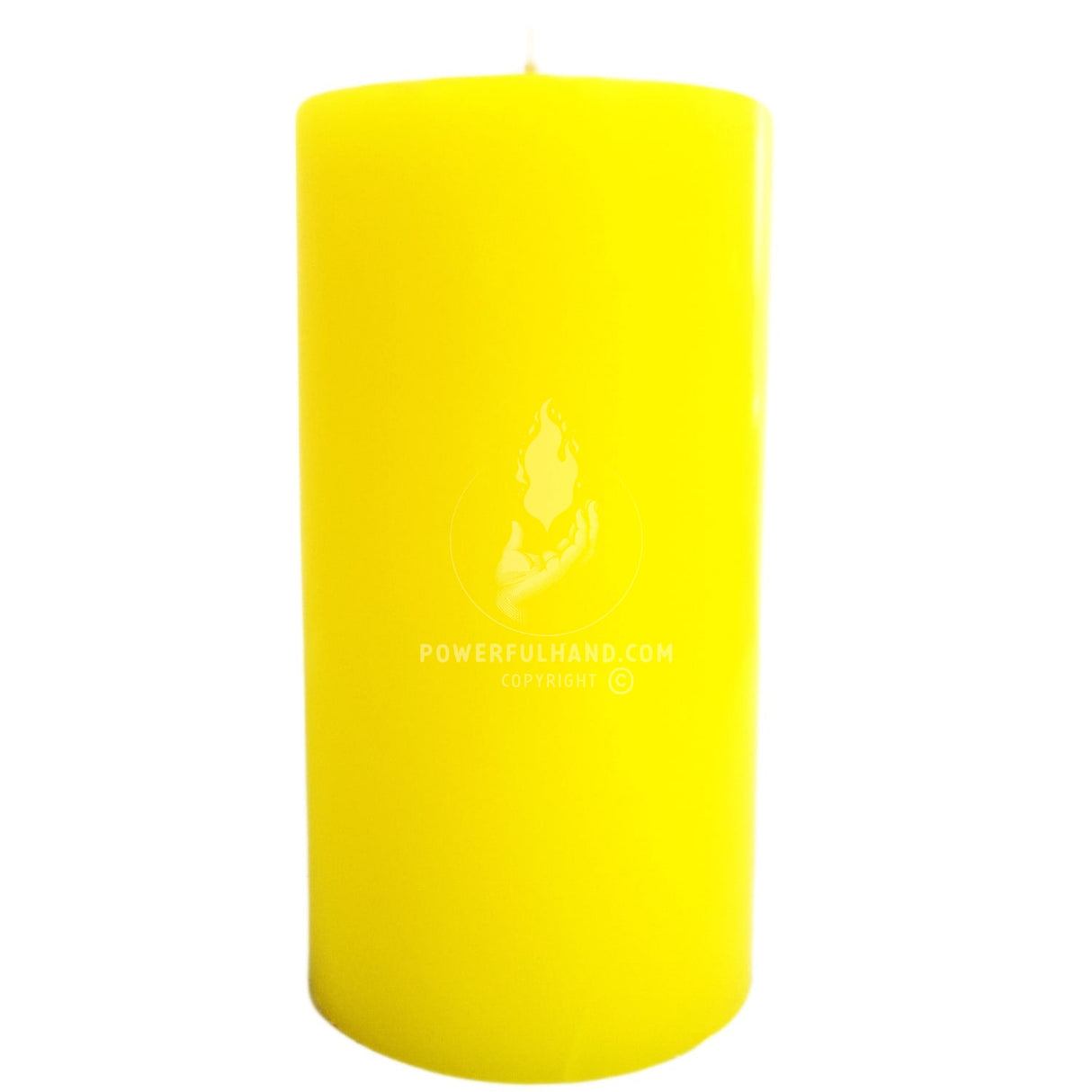 Yellow Pillar Candle (3x6")