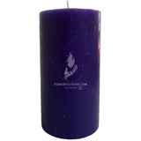 Purple Pillar Candle (3x6")