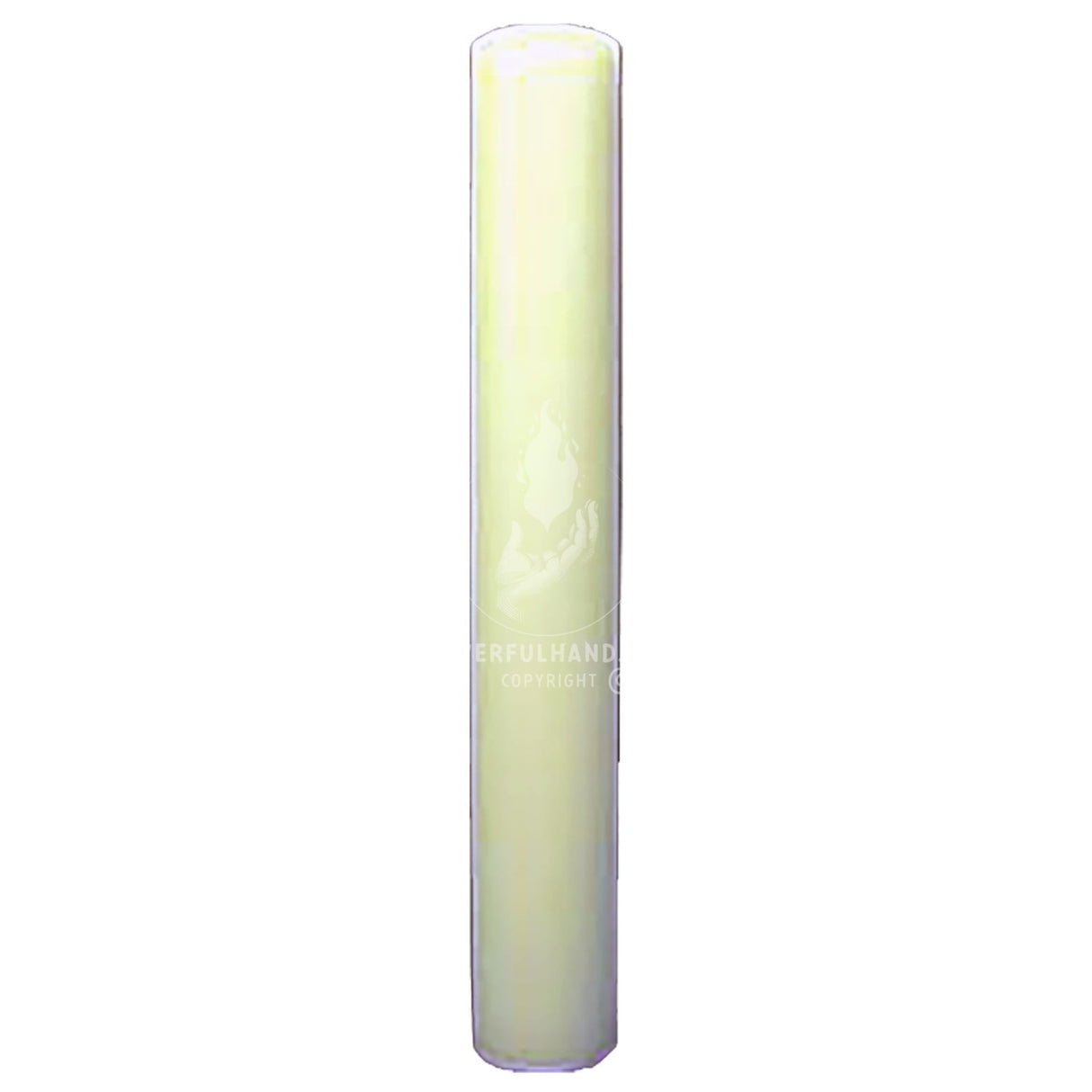 White Pillar Candle (2x12")