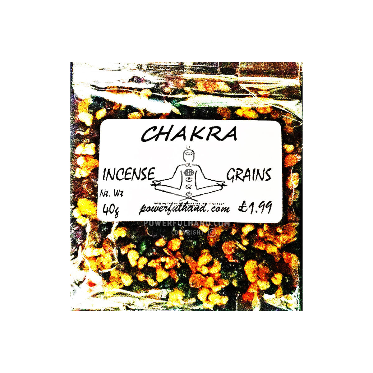 Chakra Incense Grains