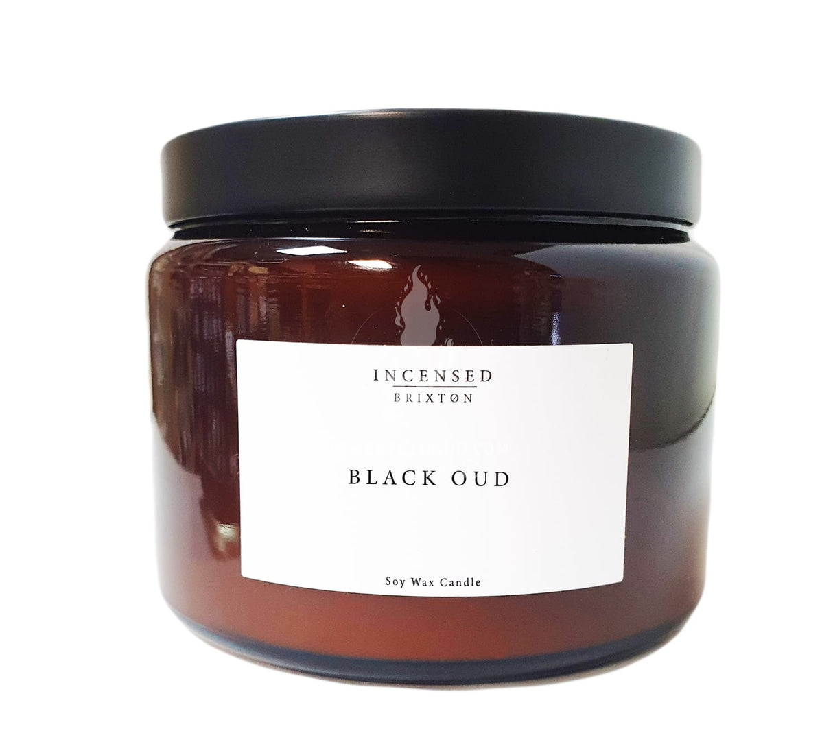 Black Oud Scented Candle (3 Wick)