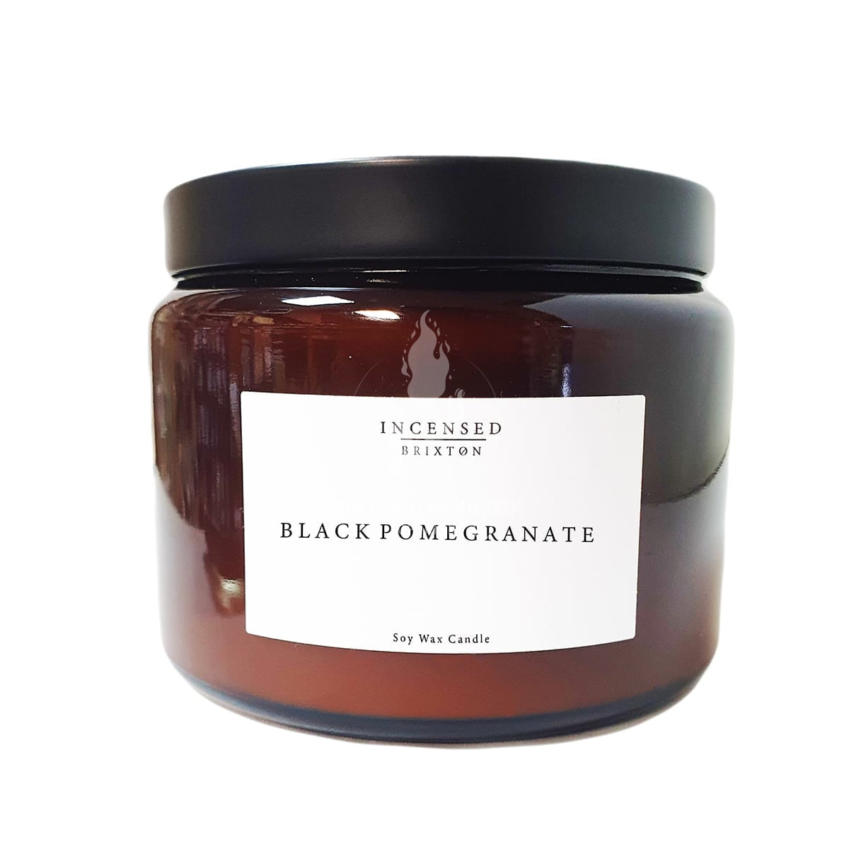 Black Pomegranate Scented Candle (3 Wick)