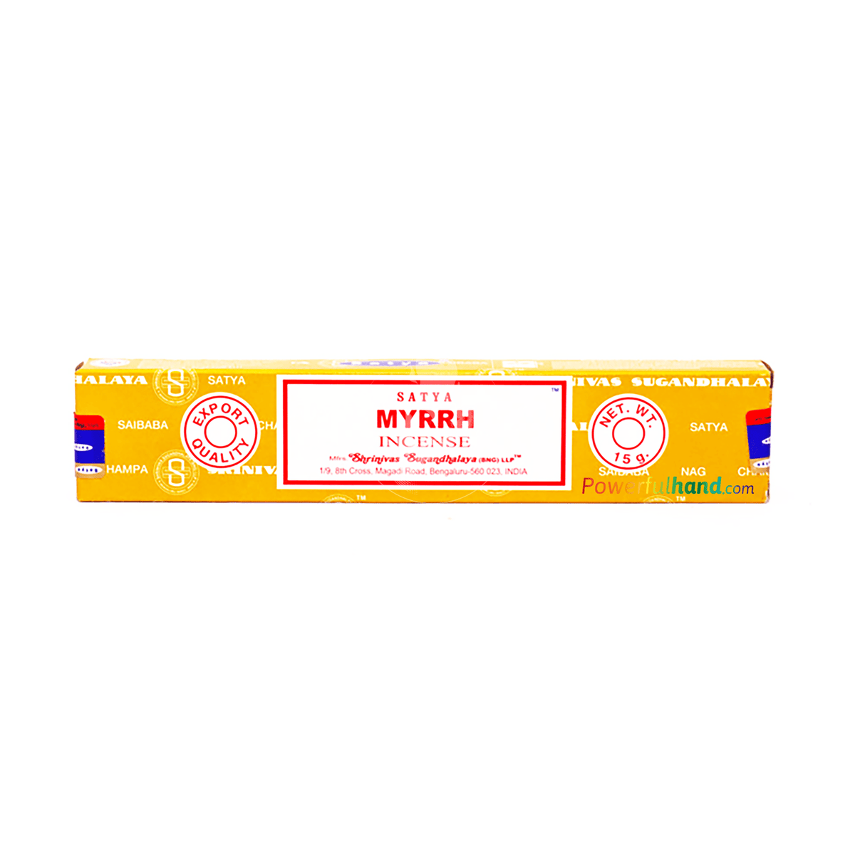 Satya Myrrh Incense Sticks