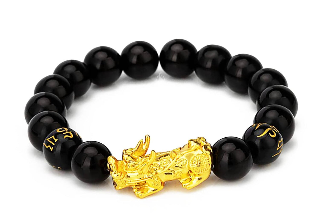 Black Obsidian Wealth Bracelet