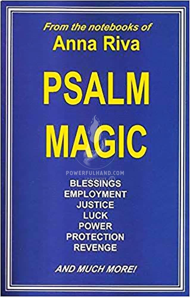 Psalm Magic Book by Anna Riva