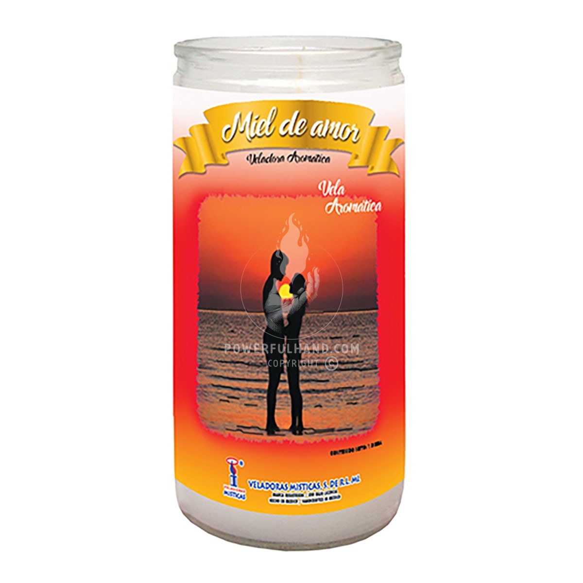 Honey of Love 14 Day Dressed Candle