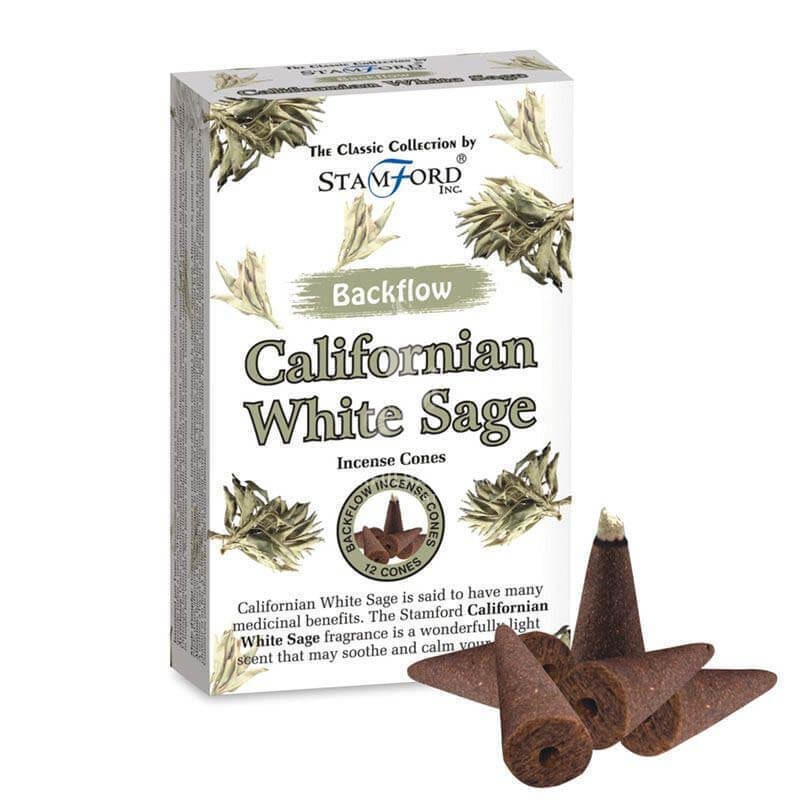 Stamford Backflow Californian White Sage Incense Cones