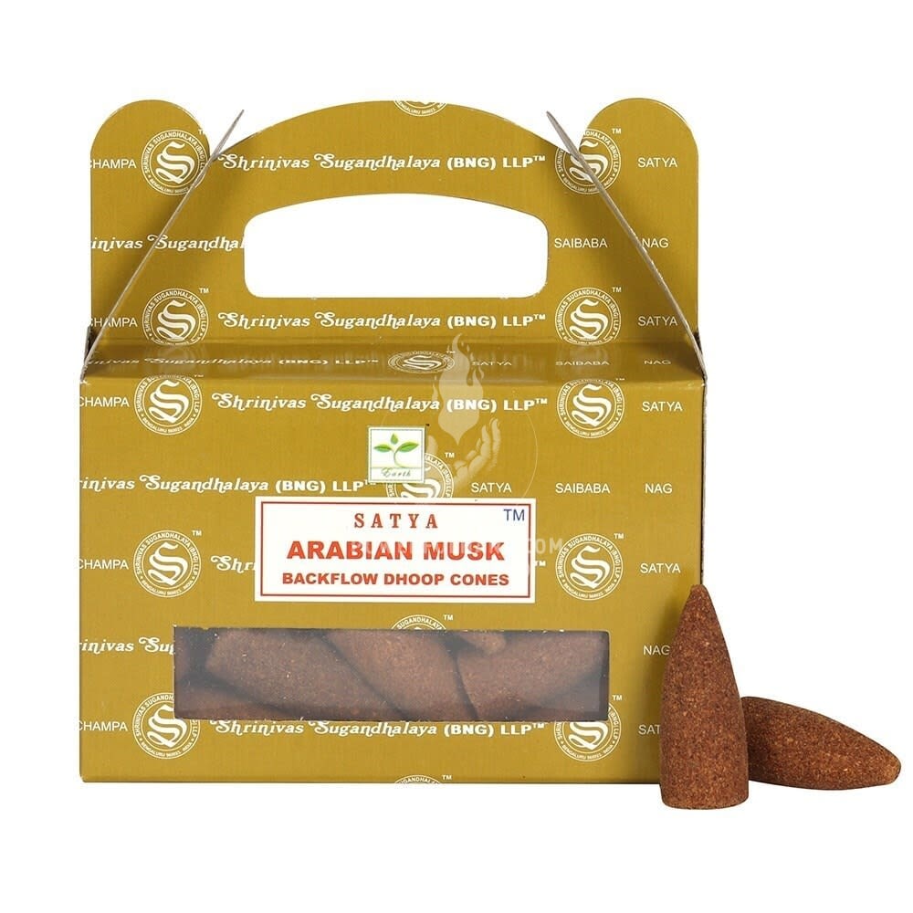 Satya Arabian Musk Backflow Dhoop Cones