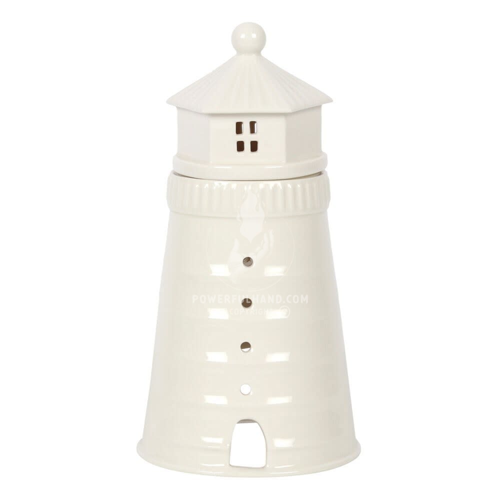 White Lighthouse Oil Burner