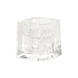 Bougeoir Cube en Verre