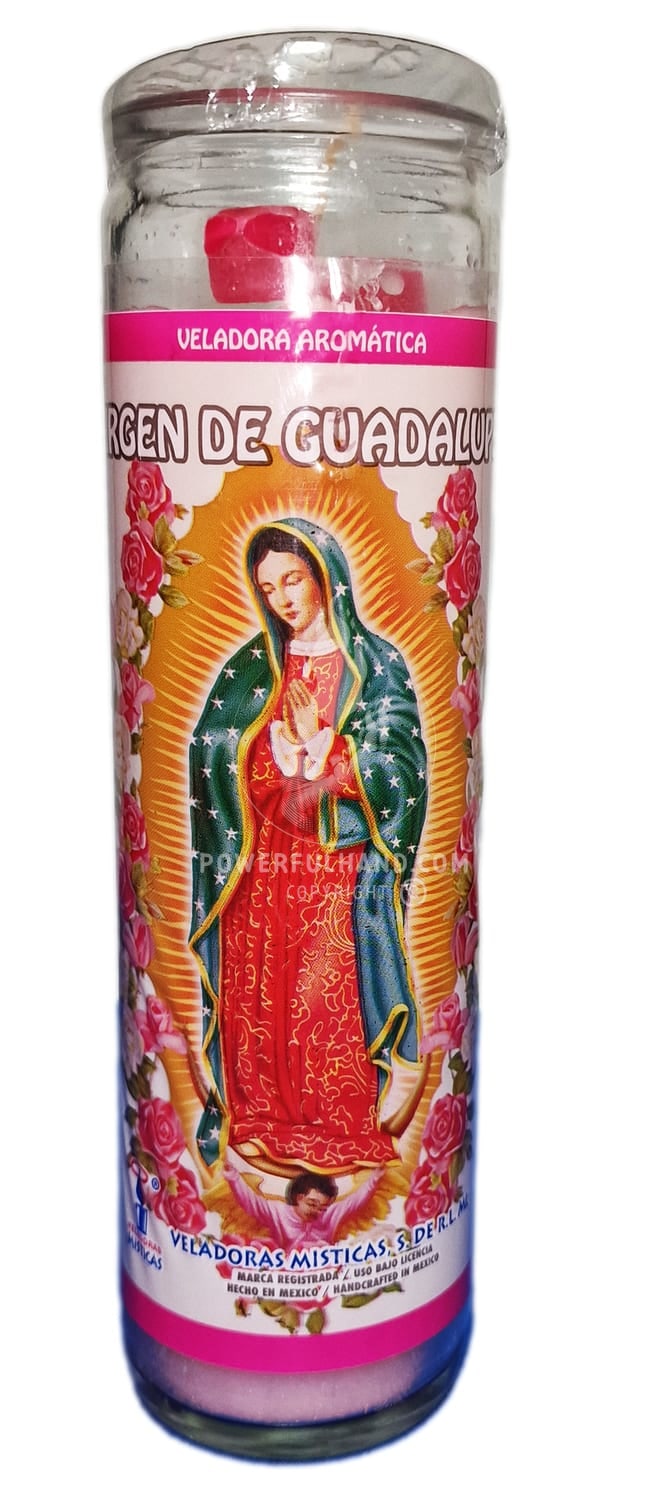 Bougie Habillée Dame de Guadalupe