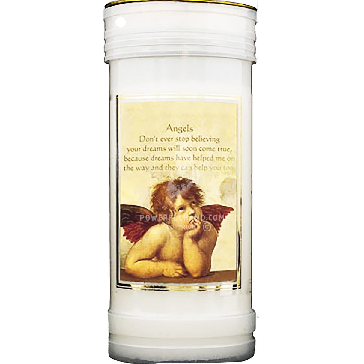 Angel Pillar Candle