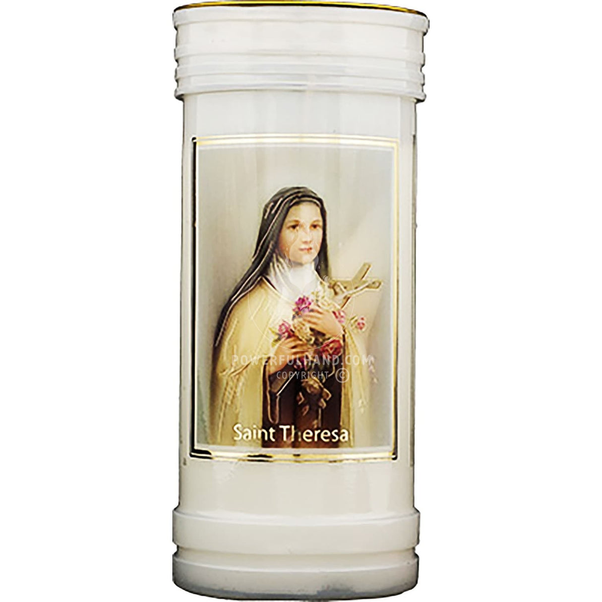 Saint Theresa Pillar Candle