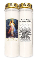 Divine Mercy Large Pillar Candle