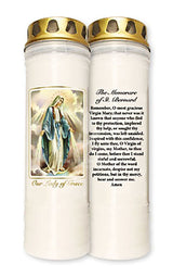 Our Lady of Grace Large Pillar Candle