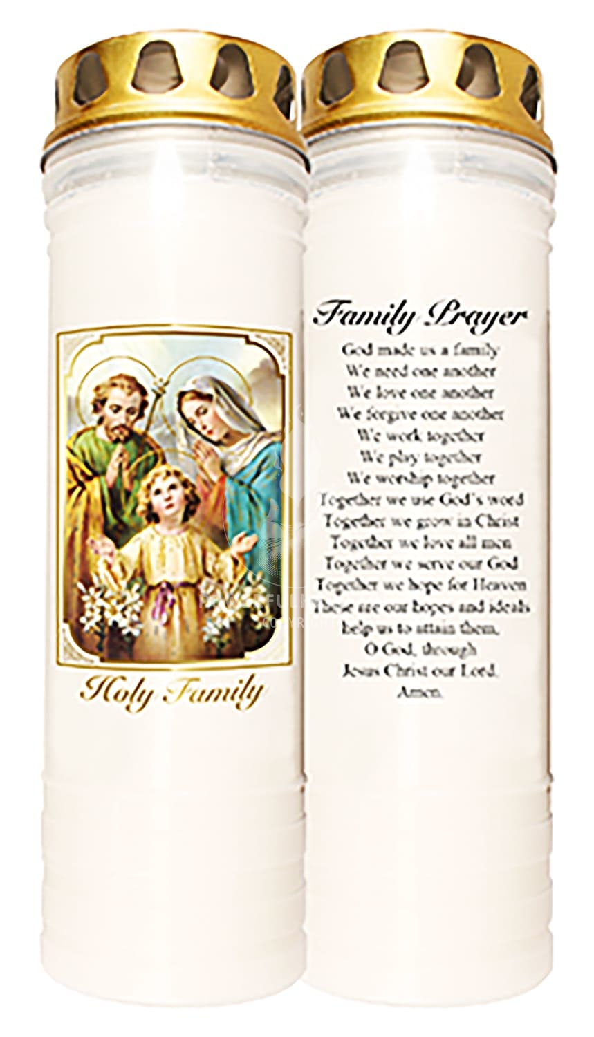 Holy Family Large Pillar Candle