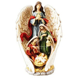 Holy Family & Angel Nativity Set