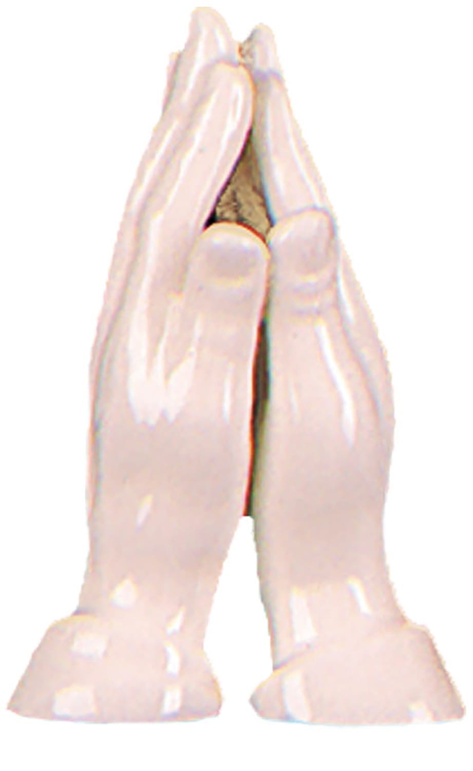 Porcelain Praying Hands Statue