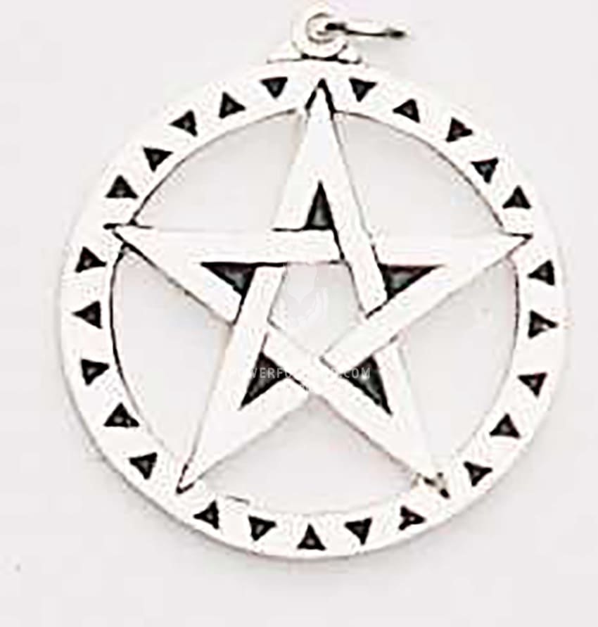 Earth Sea Charm Pentagram Pendant