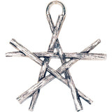 Pendentif Pentagramme de Baguettes