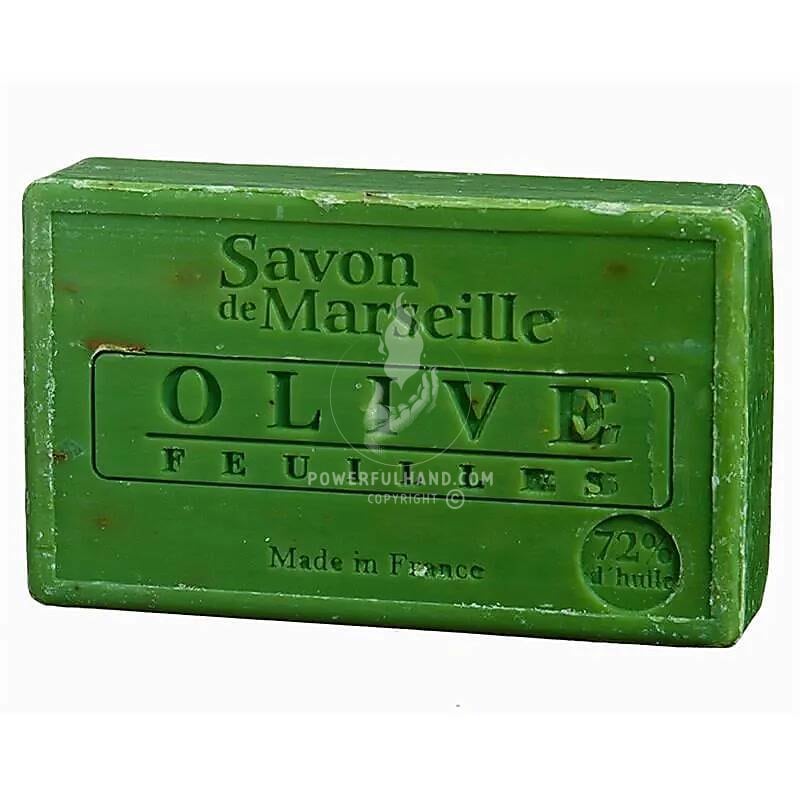 Savon de Marseille Naturel (Feuilles d'Olivier)