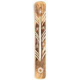 Mango Wood Sun Ashcatcher Incense Sticks Burner