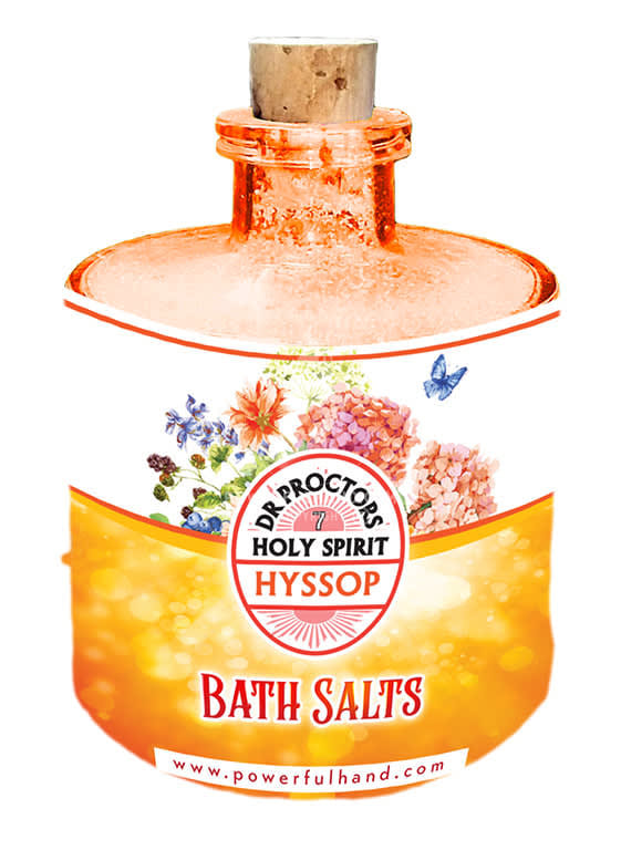 Dr Proctor's Hyssop Bath Salt Crystals