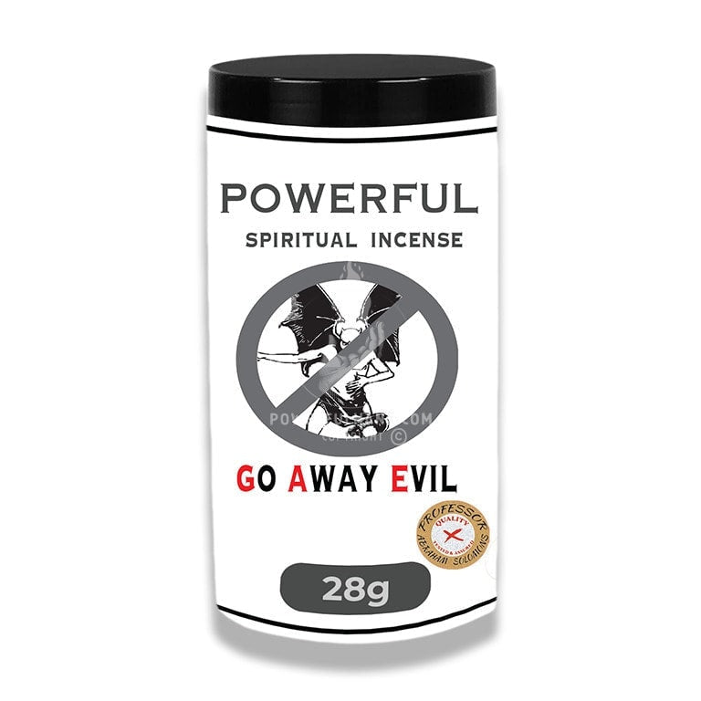 Go Away Evil Jumbo Incense Powder