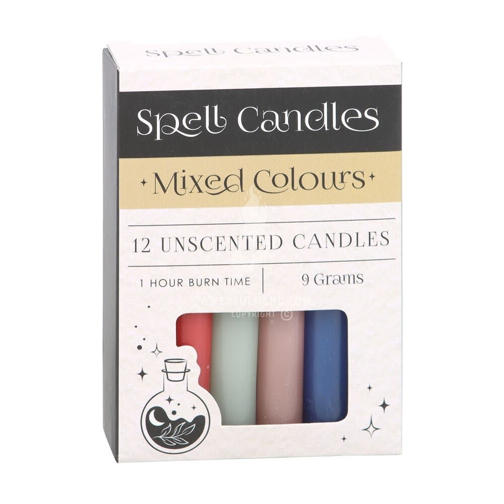 Mixed Spell Candles (12)