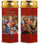 Christmas Blessings Pillar Candle