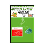 Good Luck Mojo Bag (Green Aventurine Crystal)