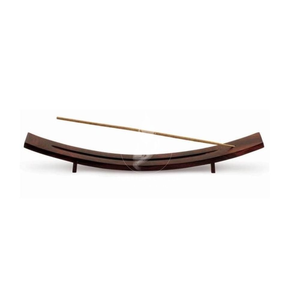 Curved Rosewood Incense Holder