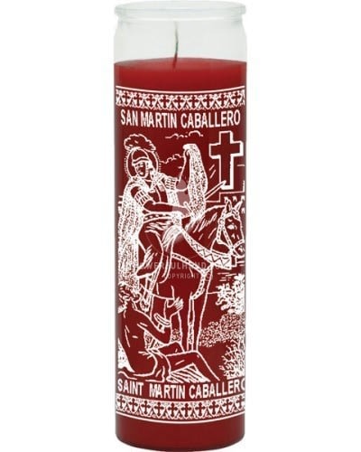 Saint Martin Caballero Candle