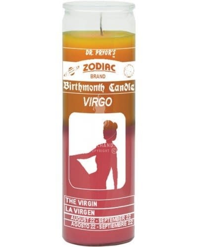 Virgo Birth Sign Candle