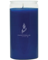 Blue 14 Day Plain Candle