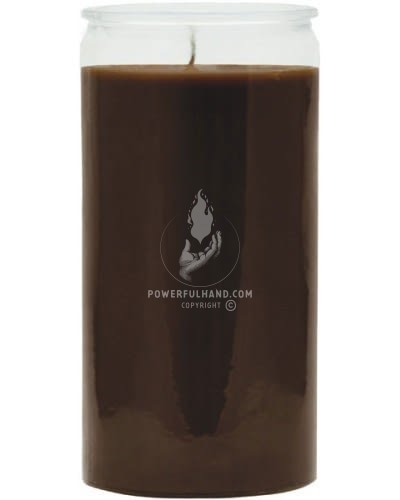 Brown 14 Day Plain Candle