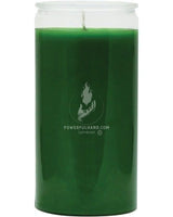 Green 14 Day Plain Candle