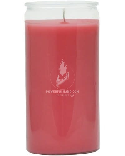 Pink 14 Day Plain Candle