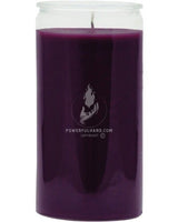 Purple 14 Day Plain Candle