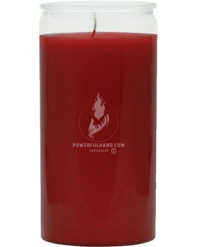 Red 14 Day Plain Candle