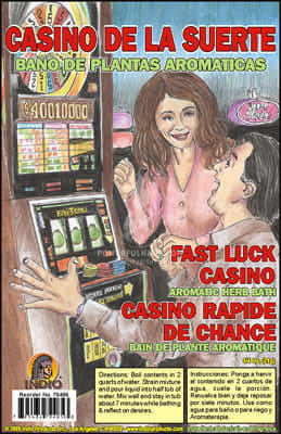 Fast Luck Casino Bath Herbs Envelope