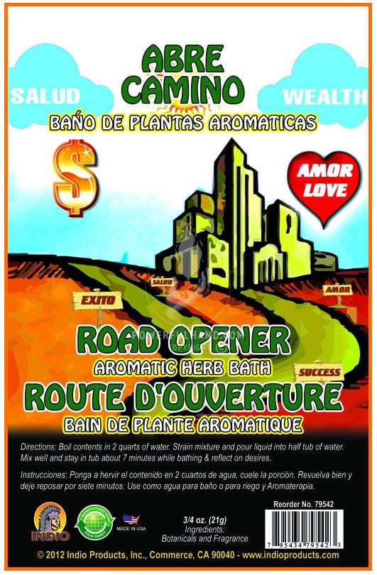 Enveloppe d’herbes de bain Road Opener