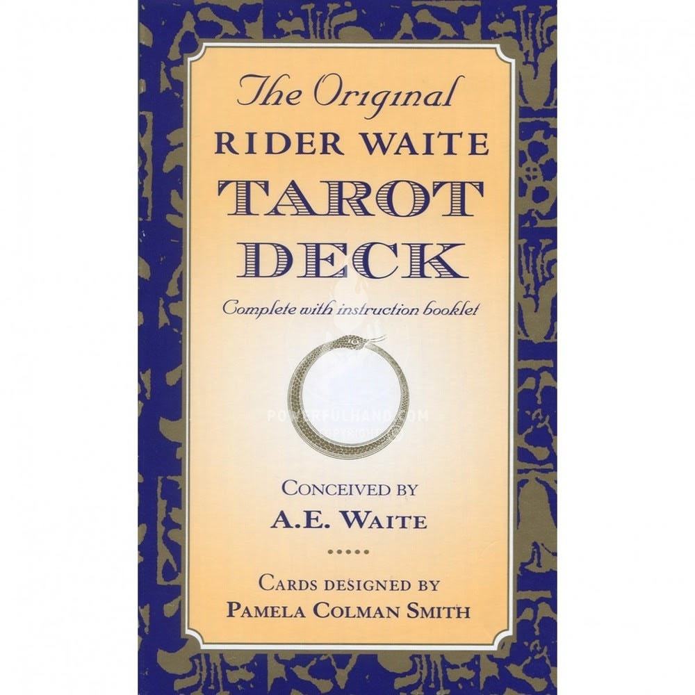 Rider Waite Original Tarot Deck