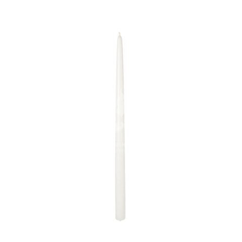 10" White Taper Candle