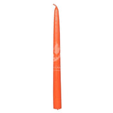 Bougie conique orange de 10 po