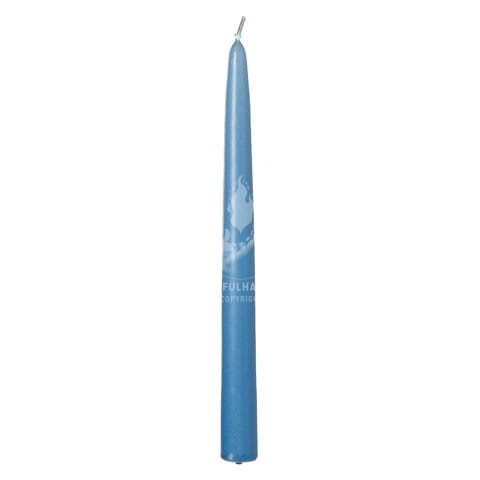 10" Sky Blue Taper Candle