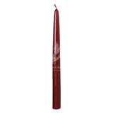 10" Wine Red Taper Candle