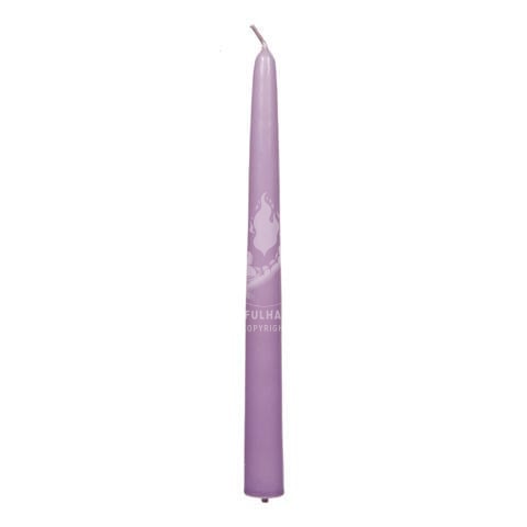 10" Lilac Taper Candle