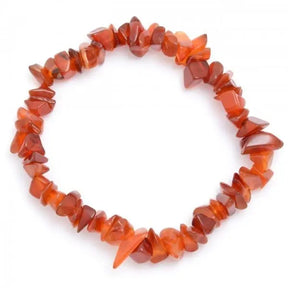 Carnelian Chip Bracelet Powerfulhand.com