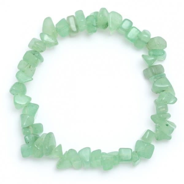 Bracelet puce aventurine verte